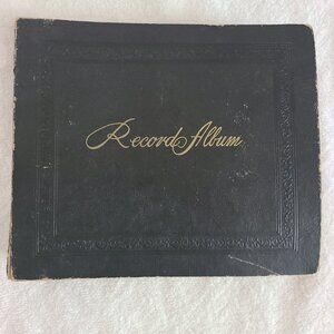 Vintage DECCA Vinyl Record Album W/collection of 45's